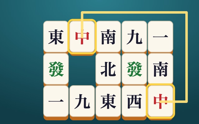 二角取りのゲーム画面